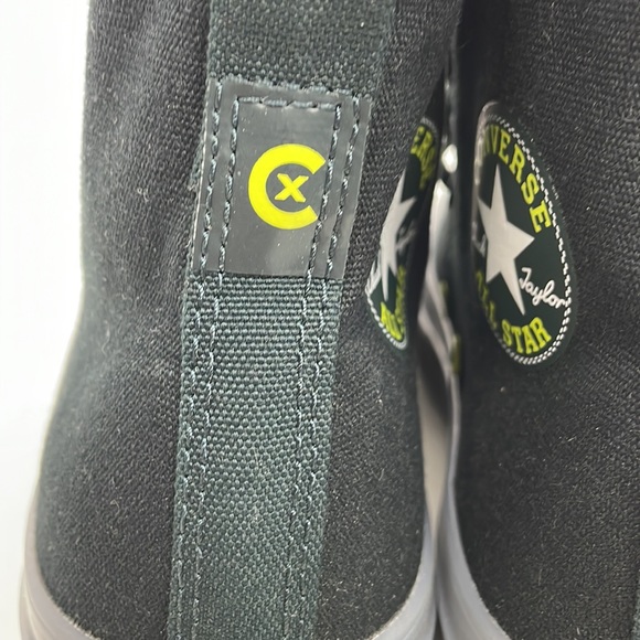 New Unisex Chuck Taylor AllStar Converse Black Converse High Tops Size 8W/6M - Picture 6 of 12